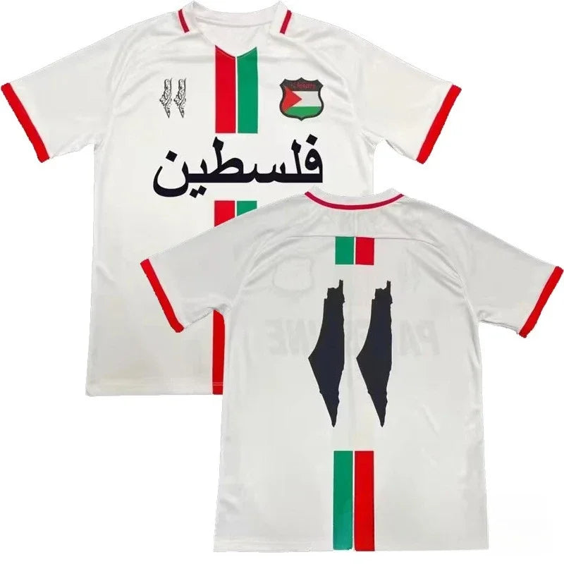 2025 new 3D printed Palestinian football jersey, T-shirt for men and women,