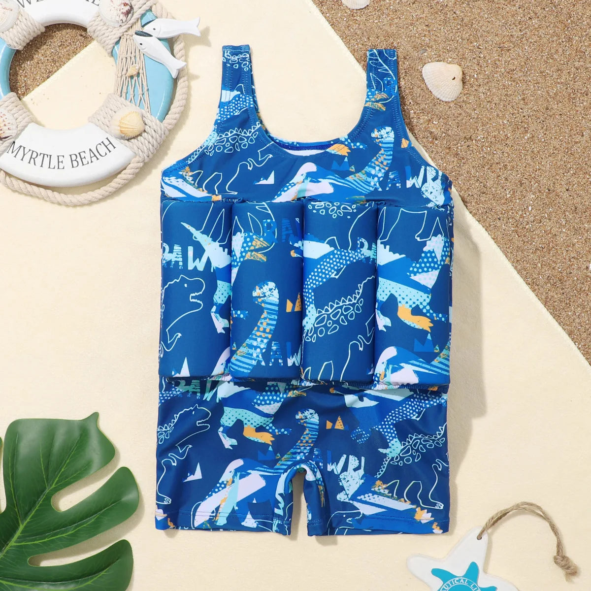 Toddler Boy Swimsuit Buoyancy Float Swimming Suit 1 to 2 3 4 5 Years