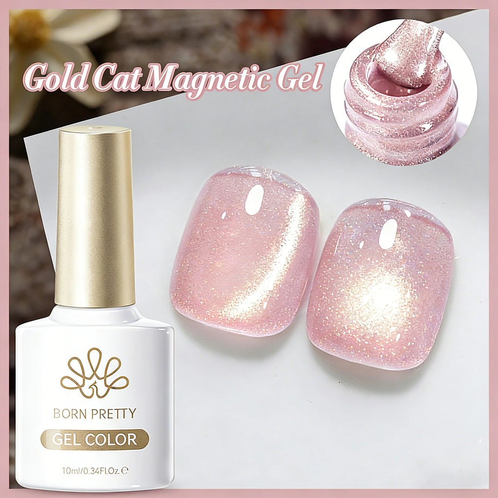 BORN PRETTY 117 Colors Cat Magnetic Gel Nail Polish 10ml