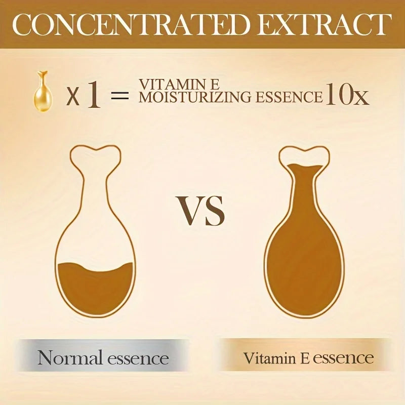 Vitamin E Moisturizing Essence Capsules, Nourishing and Hydrating