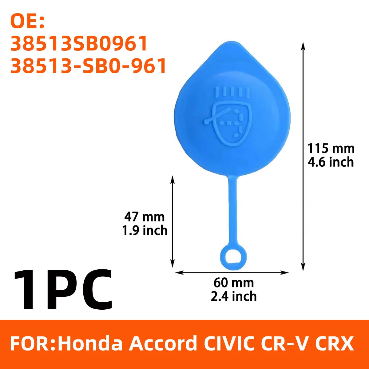 YONGRUN 1/2/5/10pcs Windshield Cleaning Fluid Storage Tank Bottle Cap Collection