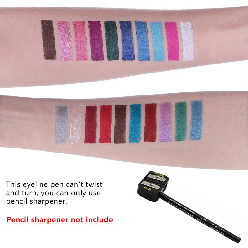 17 Colors Eyeliner Pencil Waterproof Long-lasting