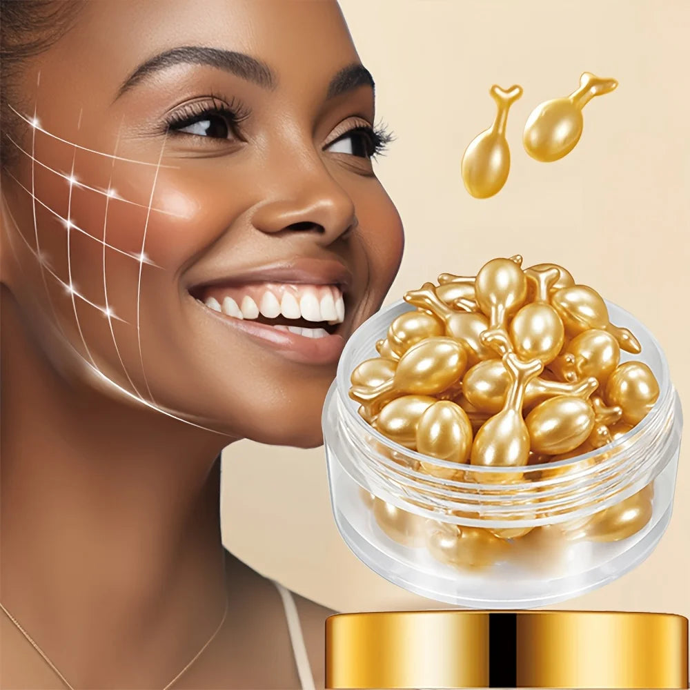 Vitamin E Moisturizing Essence Capsules, Nourishing and Hydrating