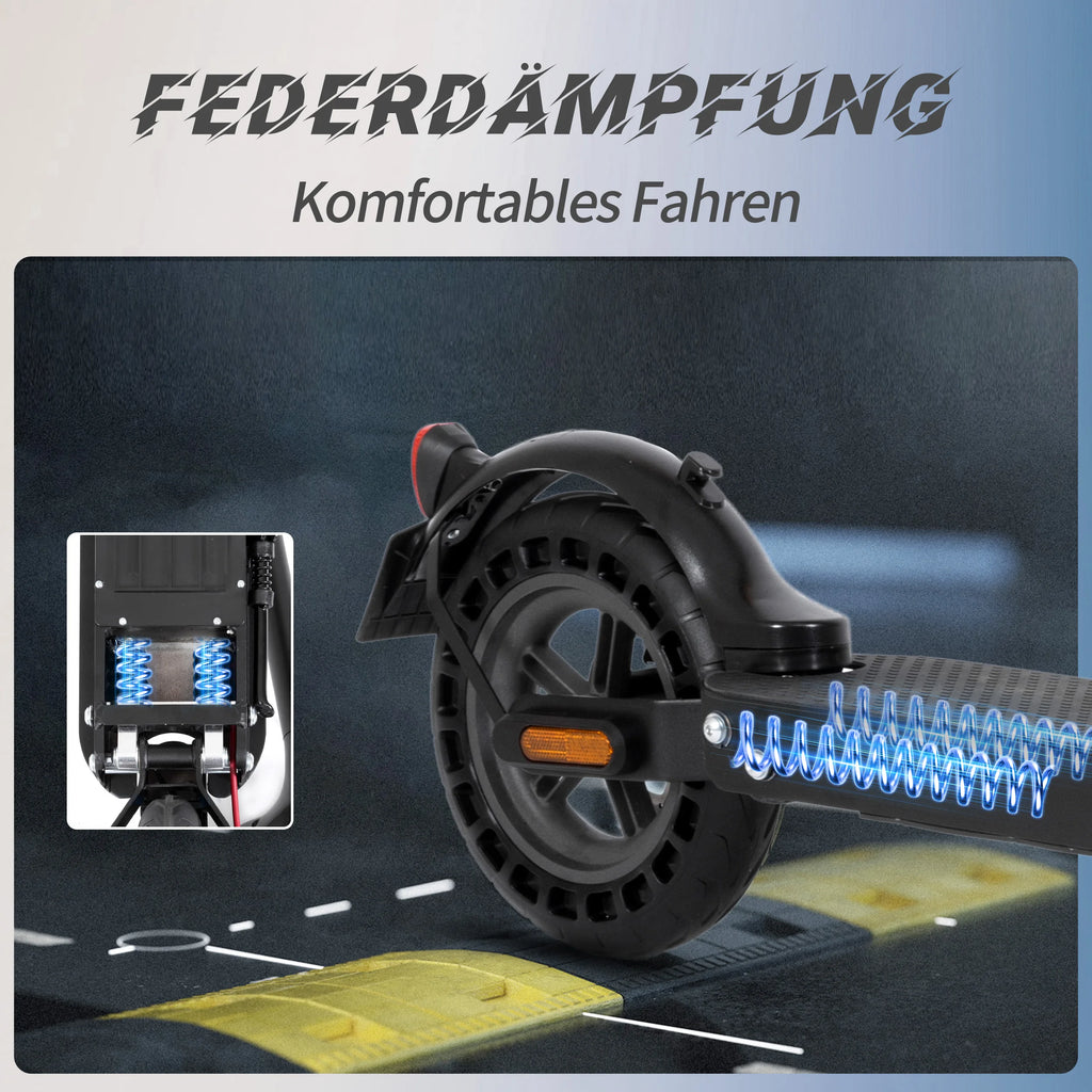 YL-E9T (ABE) Electric Scooter 500W 36V 10Ah with German Road Permit EScooters 10" Tires W/Smart App E-Scooter Max Speed 20km/h