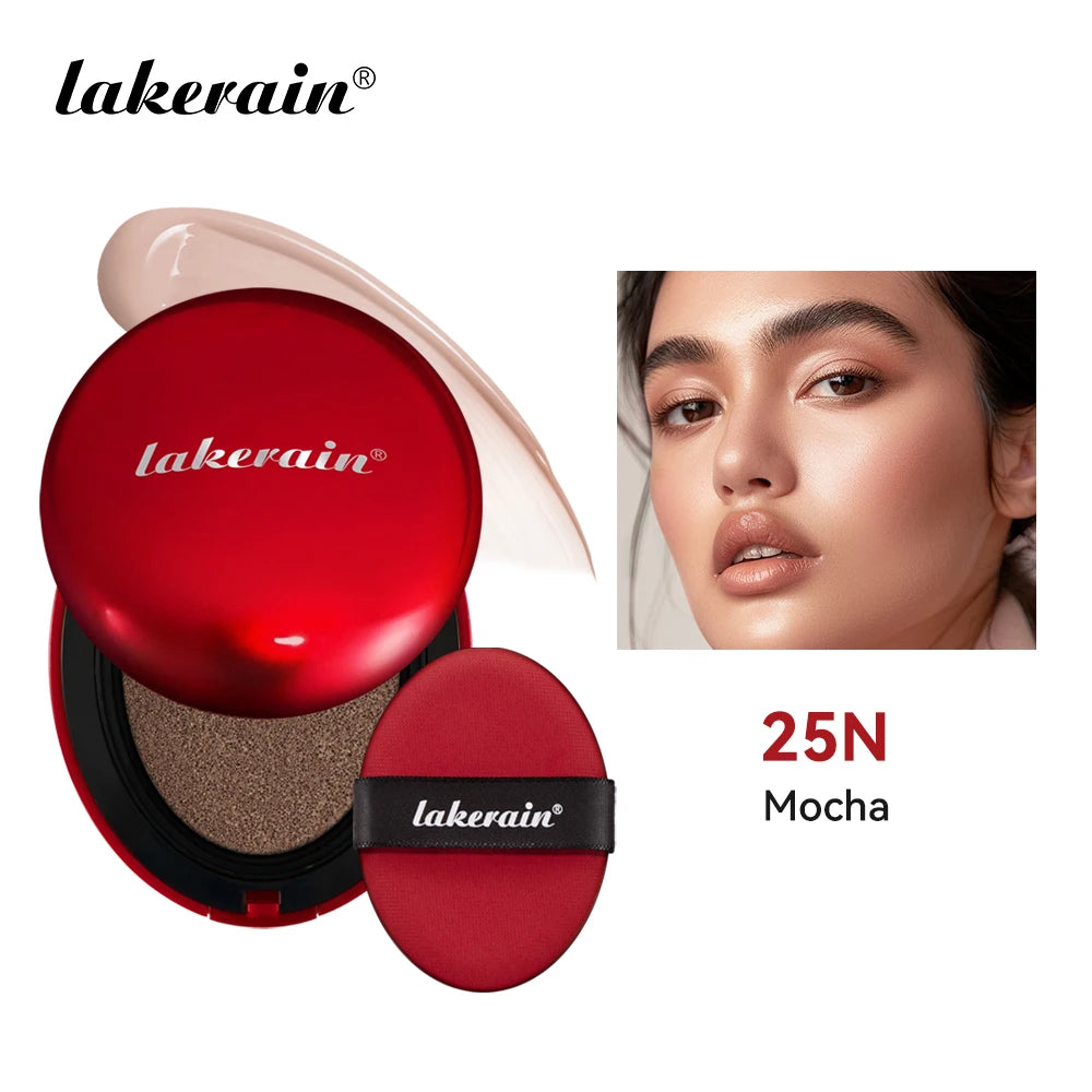 Red Cushion Foundation | Full coverage, lightweight, fits well, satin finish, Korean Cushion Foundation