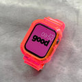 Clear Band + Case for Apple Watch Series
