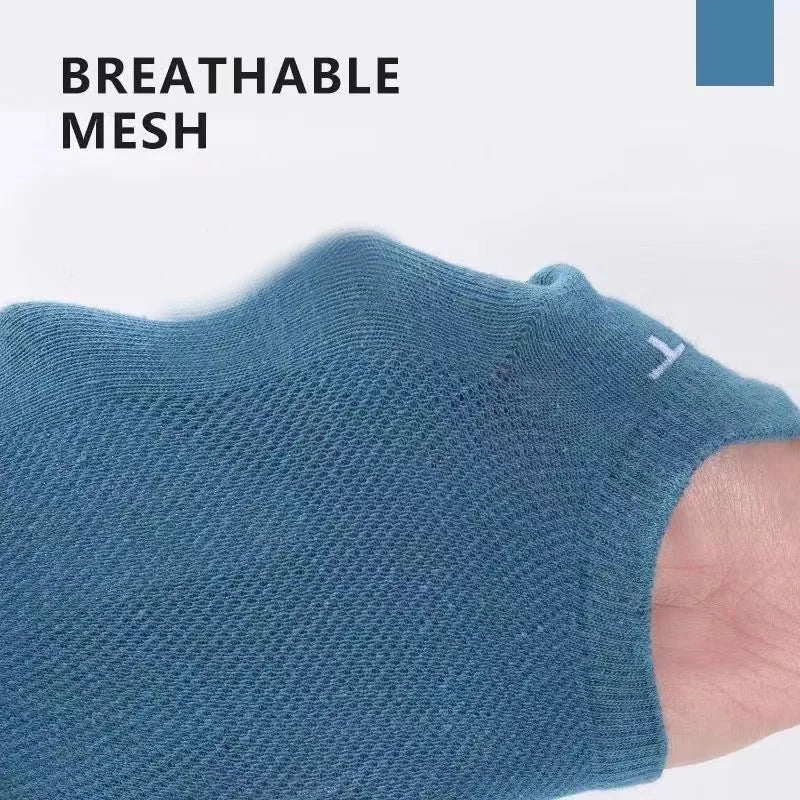 5/10/20 Pairs Of Mens Summer Thin Mesh Breathable