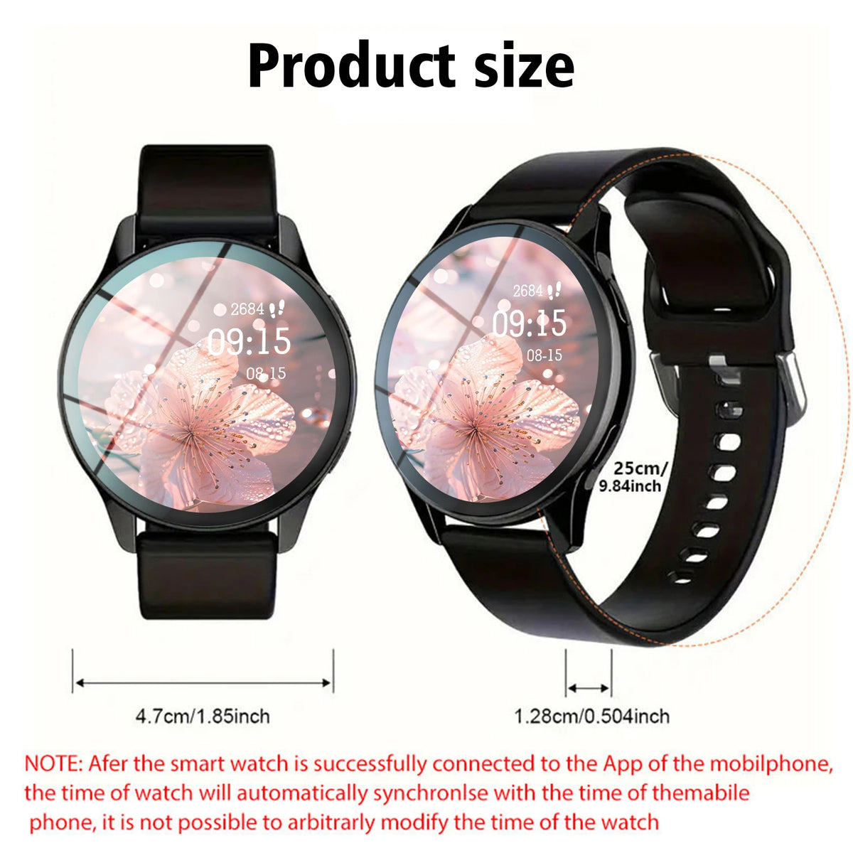 Smart Watch, Wireless Call/Dial, Multi-Sport Mode, Multiple APP Reminders