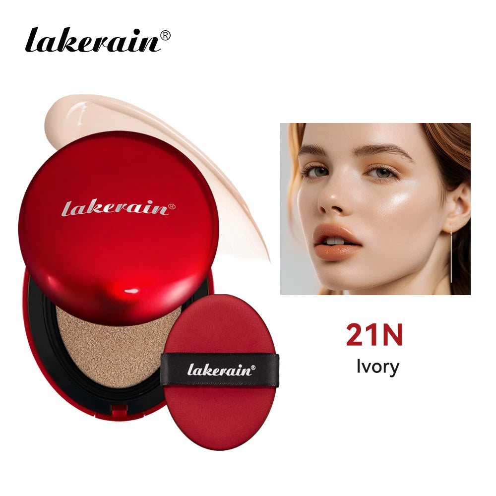Red Cushion Foundation | Full coverage, lightweight, fits well, satin finish, Korean Cushion Foundation