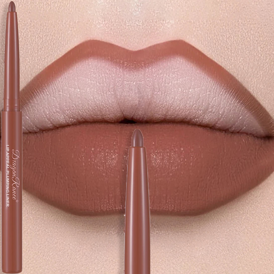 Multi Color Matte Lip Liner Crayon, Velvet Waterproof Lip Pencil