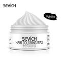 SEVICH DIY Hairs Dyed Mud Hair Colour Wax Easy To Wash Long Lasting Dye for Eyebrow Beards Coloring Temporary Hair Colour Cream