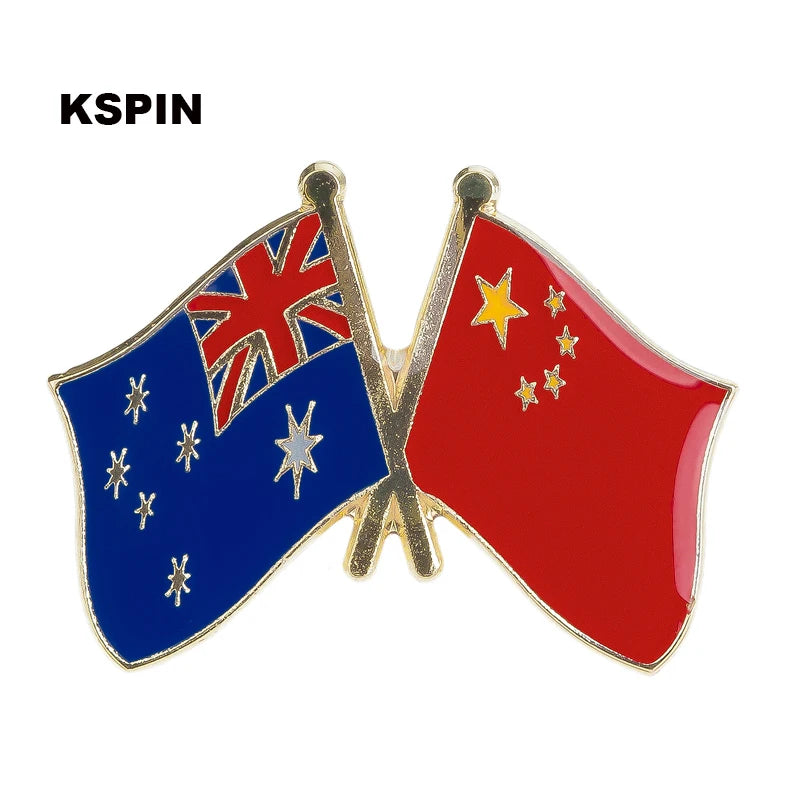 Australia Flag Badge Brooch Natinal Lapel Pins Flag Lapel Pins Country Flag Badge