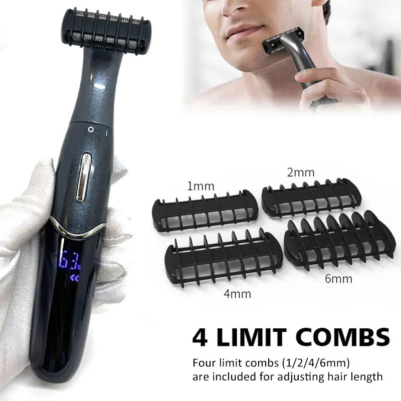 Intimate Areas Haircut Precision Shaver Men Bikini Line Sensitive Razor
