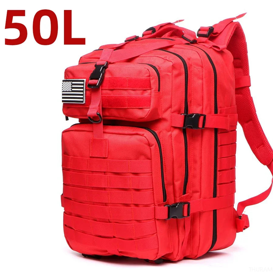 25L/50L Sturdy Nylon Waterproof Tactical Sports Trekking