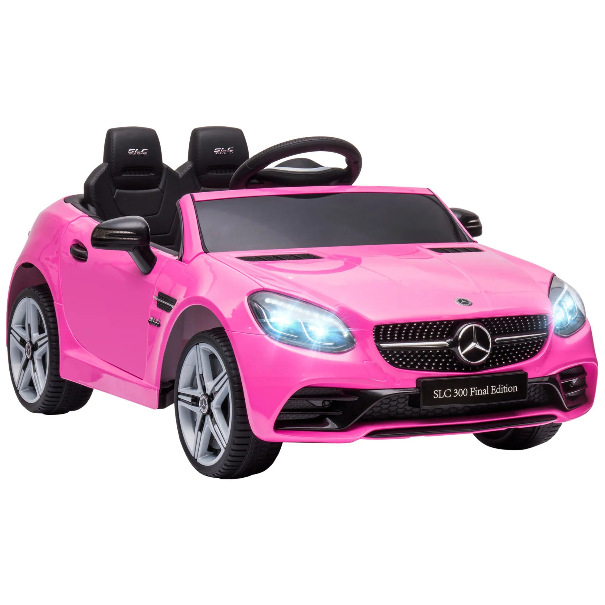 Aiyaplay Electric Car for Children +3 Years Old Mercedes Slc 300 with License