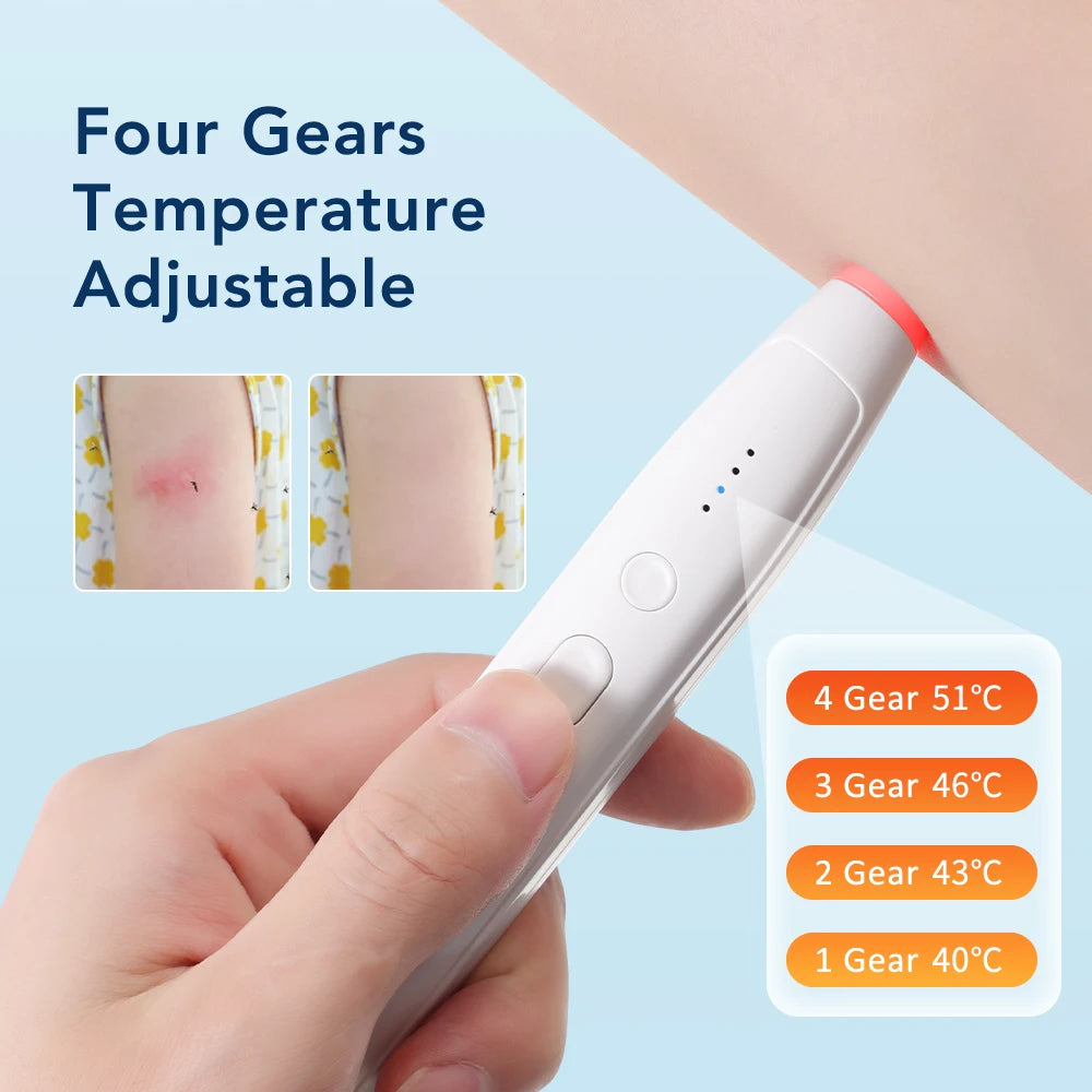 Portable Mosquito Insect Bite Relieve Itching Pen Natural Bug Bite Itch Relief Adult Kid Anti-Itch Pen Outdoor Camping Travel