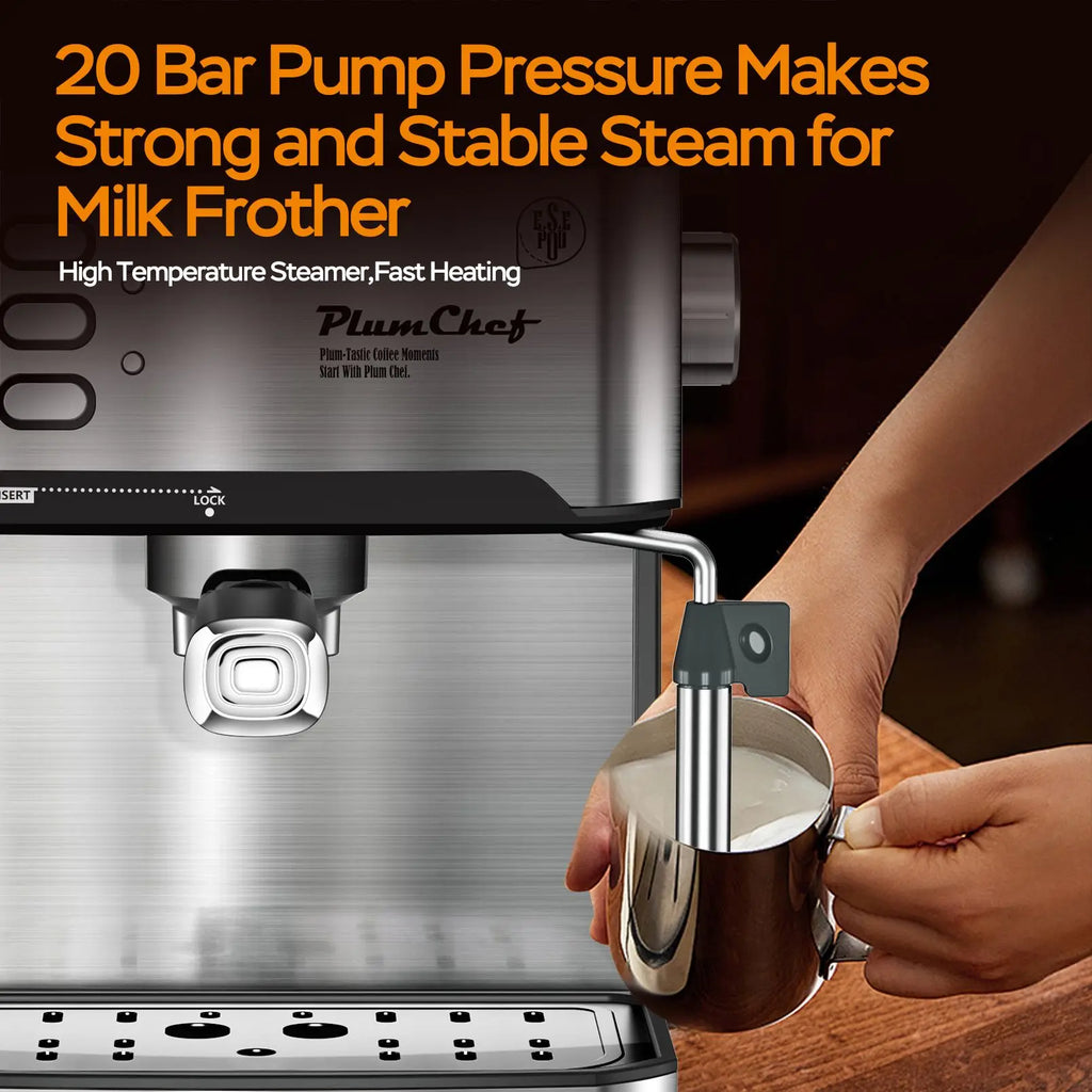 Espresso Machine 20 Bar Professional Compact