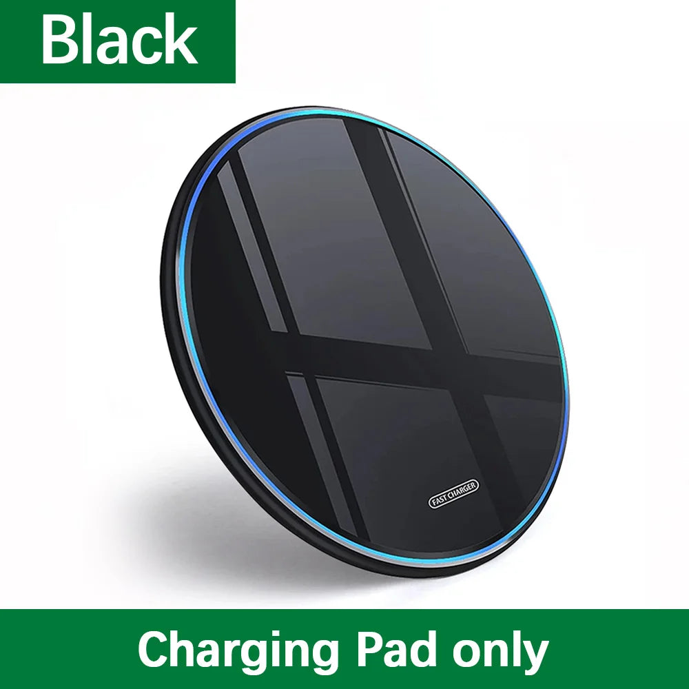 30W Wireless Charger Pad for iPhone , Samsung S26 Xiaomi