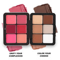12-Color 2 in 1 Concealer and Blush Palette Matte Highlight Face Contour Makeup All-in-one Rouge Palette Full Coverage Makeup