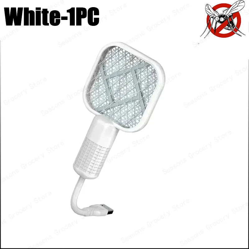 USB Mosquito Swatter Trap Electric Shock Mini Fly Bug Zapper