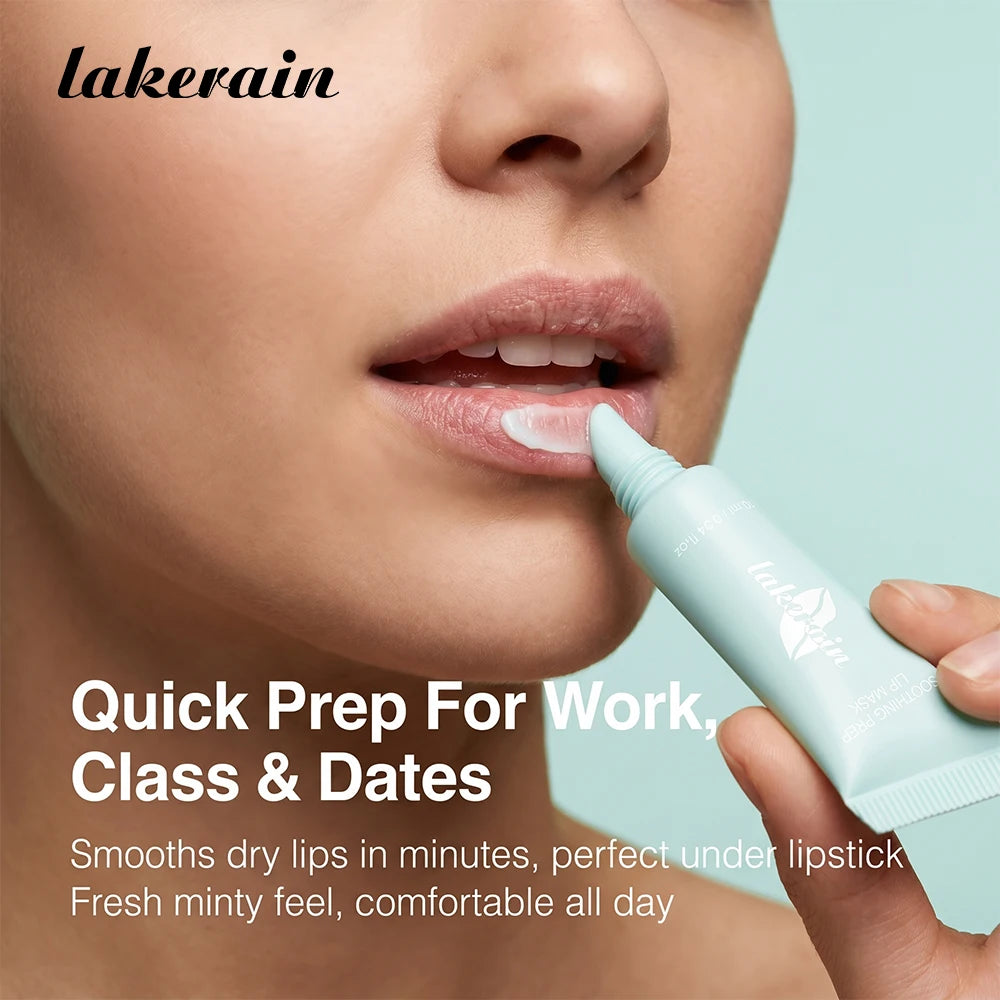 Cooling Peel Off Lip Mask Gentle Exfoliating Lip Care Mask Soothing Moisturizing Repair Dry Cracked Lips Daily Soften Lip Skin