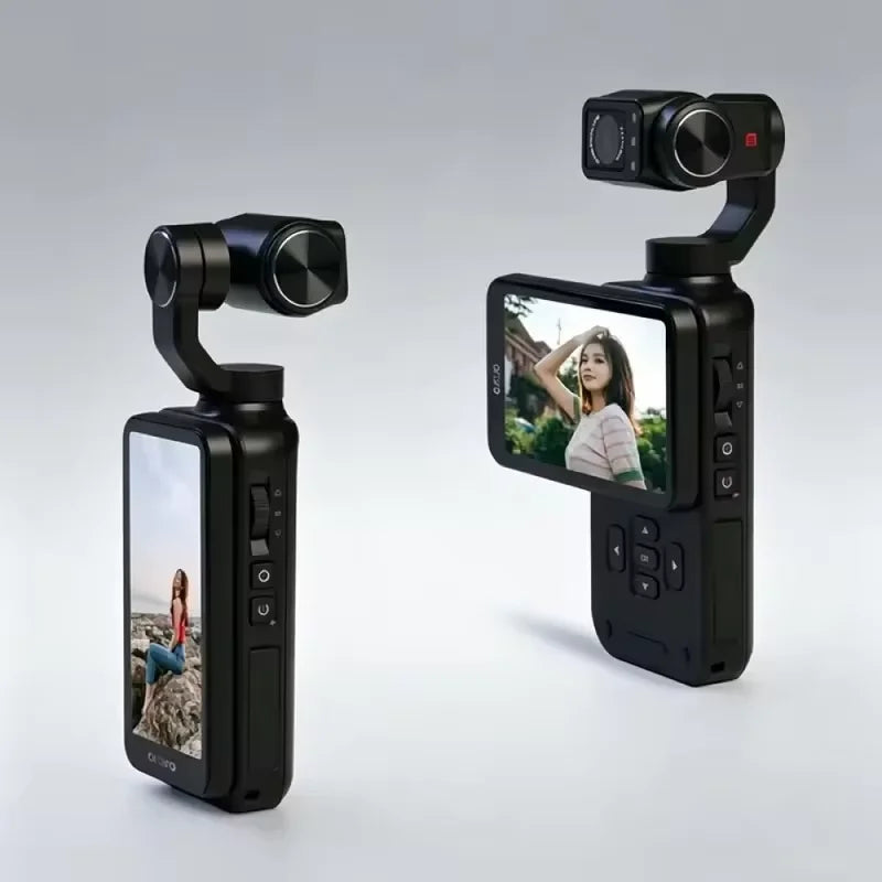 New Action Camera 4k Handheld Pocket Digital Camcorder 3-axis