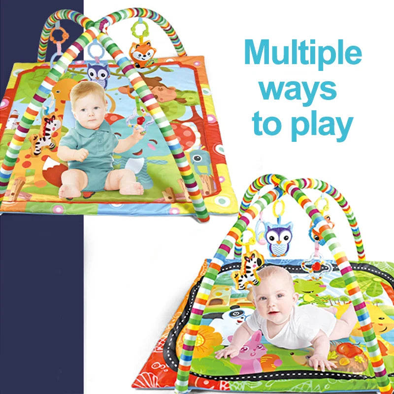 Colorful Square Baby Fitness Frame Educational Children Play