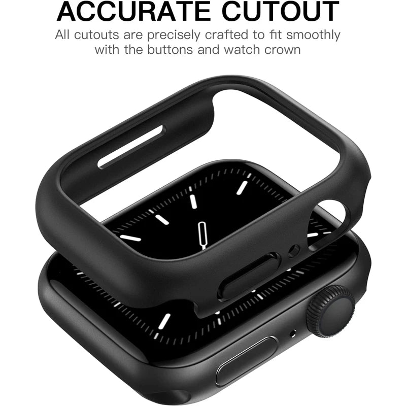 Case for Apple Watch 45mm 41mm 40mm 44mm 42mm 46mm Protective Cover