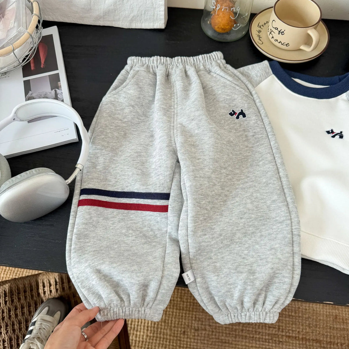 2026 New Autumn Kids Clothes Sets Baby Boy Girls Color