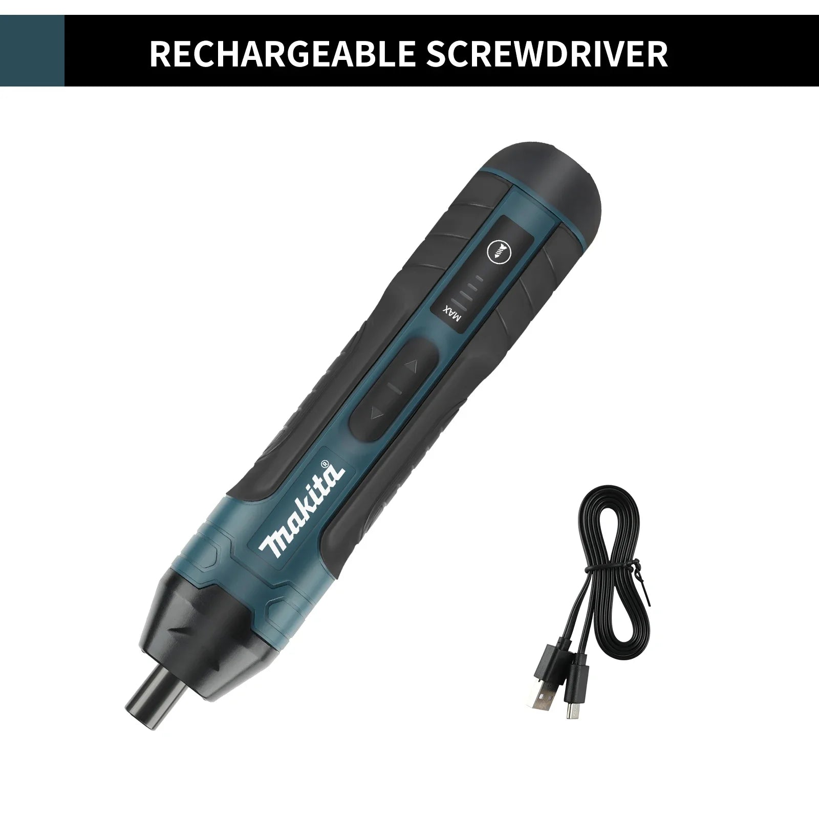 NEW Makita HT422 High Efficiency Cordless Screwdriver 1/4"Chuck 2-5N.m Torque 3.6V Lightweight Mini Driver for Office & Home Use