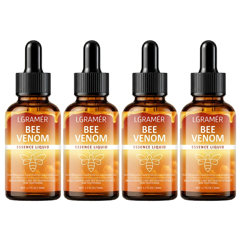 Bee Venom Serum with Hyaluronic Acid, Powerful Moisturizing Tighten Skin,