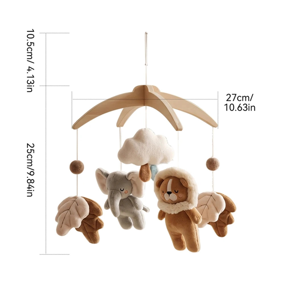 Baby Rattle Toys 0-12 Month Newborn Mobile Crib Musical Music Box Bed Bell
