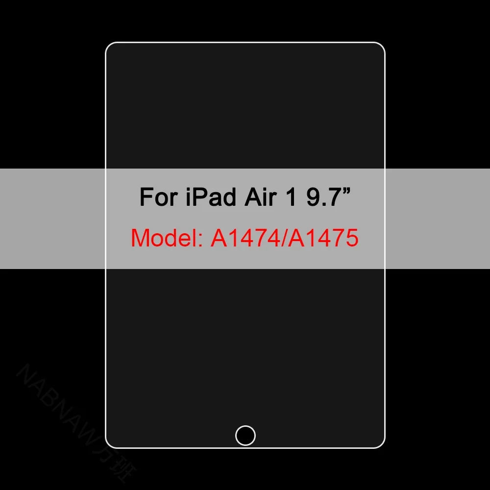3Pcs Tempered Glass Film For Apple iPad 10th 9th 8th 7th Mini 6 5 4 3 For Apple iPad Air 5 4 3 Pro 12.9 11 2022 2021 2020 2018