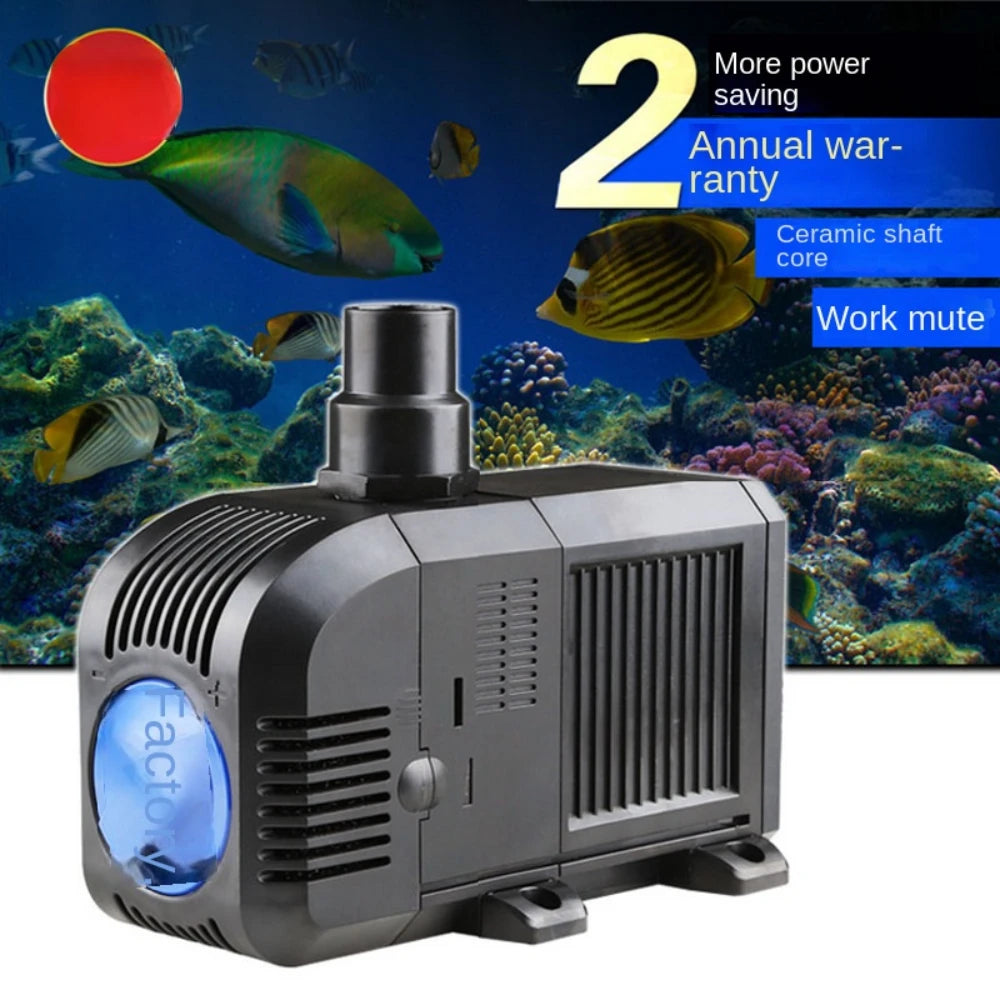Ultra-Quiet HJ series 500—3000L/H Submersible Water Fountain Pump Filter Fish Pond Aquarium Water Pump Tank Fountain