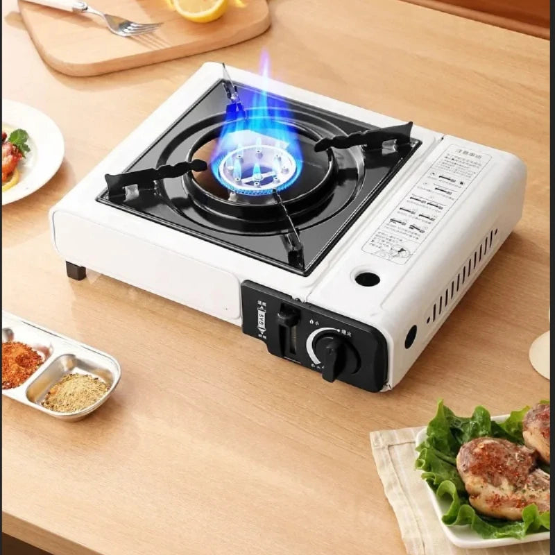 New Outdoor Cassette Stove Portable Outdoor Cass Hot Pot BBQ Gas Stove Household Gas Stove Butane Gas Stove