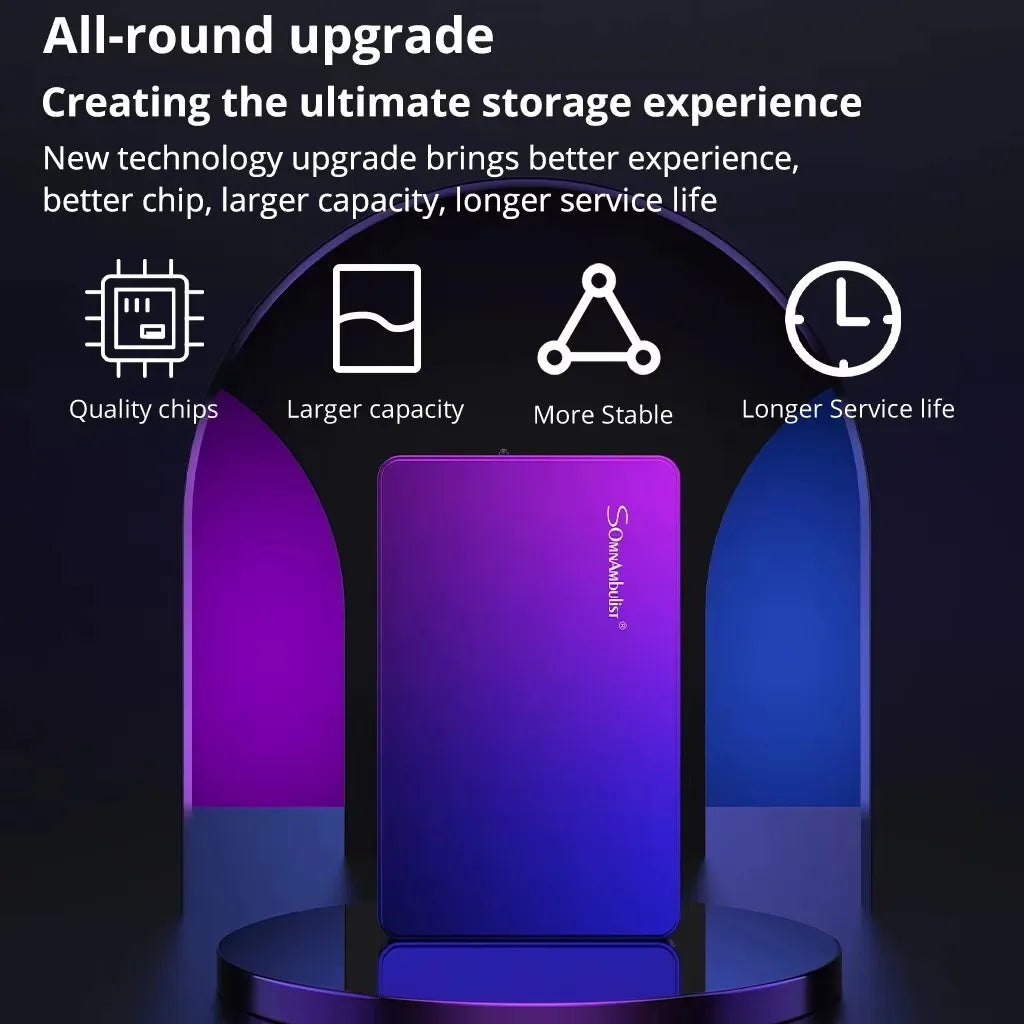SomnAmbulist HDD 2.5Inch Portable External Hard Drive 320GB 500GB 1TB USB3.0