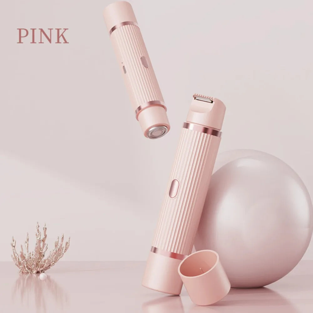 2in1 Electric Razor for Women Painless Hair Removal Rechargeable