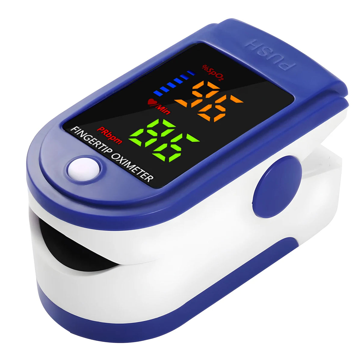 Digital Non-Contact IR Thermometer Fast Measure Light Portable Fingertip Medical Equipment SpO2 PR Monitoring Oximeter Monitor