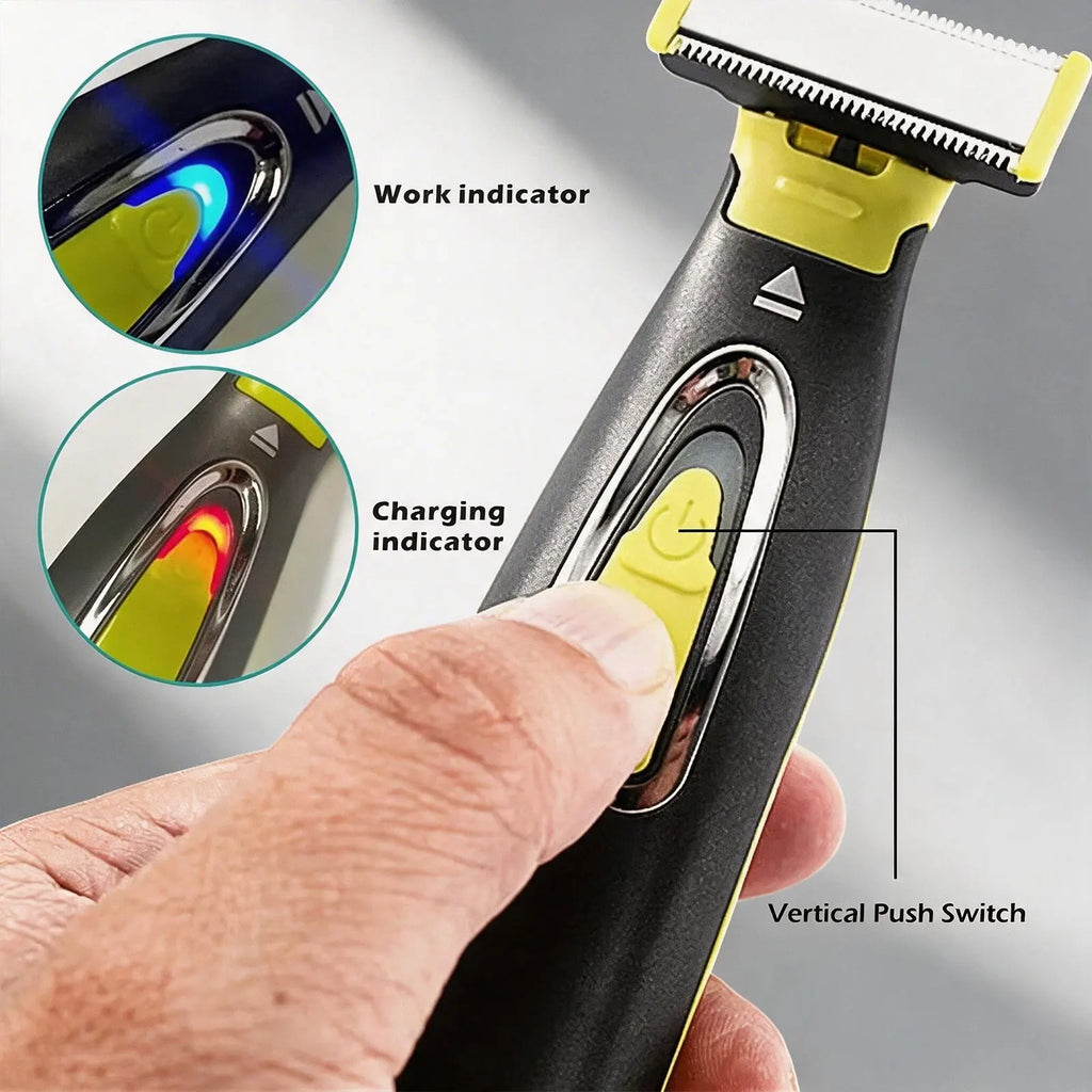 GW-9866 Men's Electric Body Hair Trimmer, Suitable for Whole Body