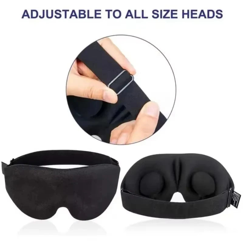 3D Eye Mask Adjustable Suitable for Men and Women
