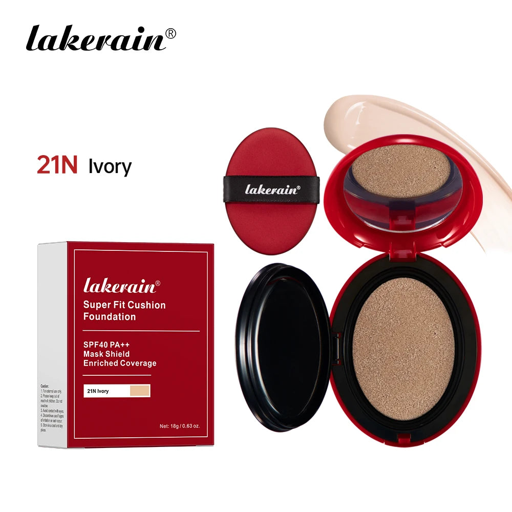 Red Cushion Foundation | Full coverage, lightweight, fits well, satin finish, Korean Cushion Foundation
