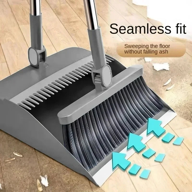 Broom set Household broom Dustpan set Brush head sweeping Individual