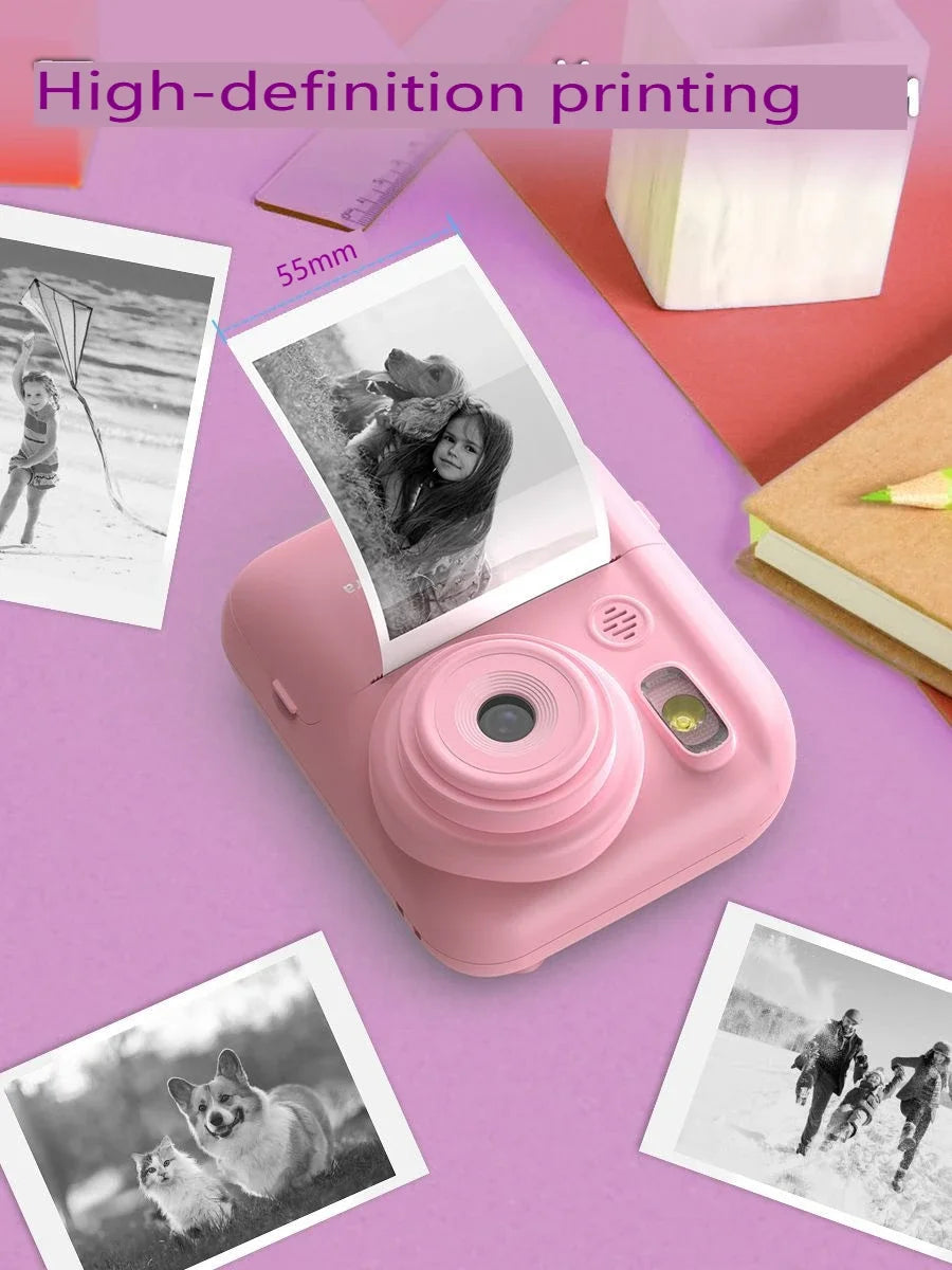Kids Camera Instant Print,Instant Camera for Kids,2.5K UHD Digital