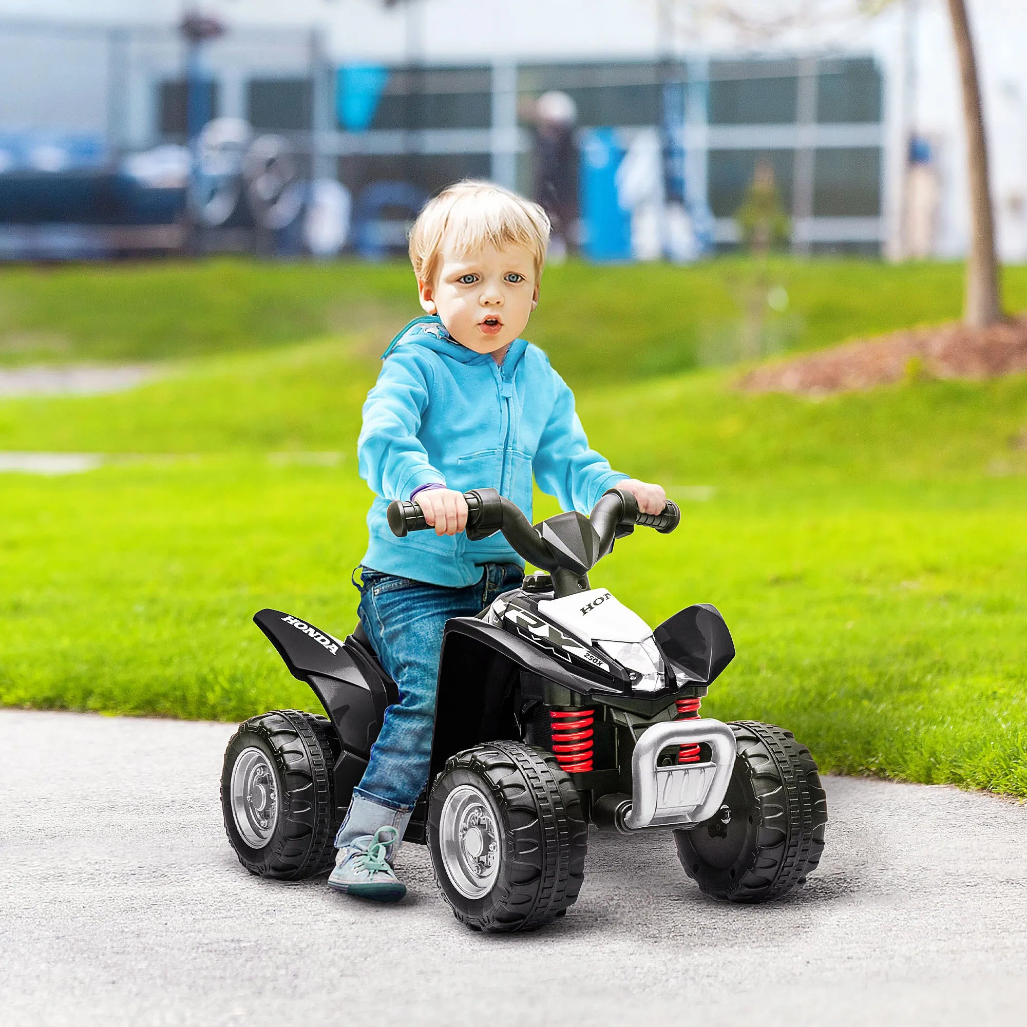 AIYAPLAY Electric Quad Miniquad Children Electric ATV Kids Quad With LED