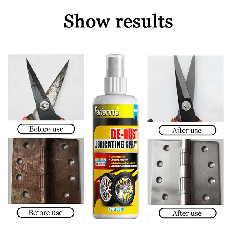 Universal Rust Remover Revitalizing Spray for Car Wheels & Metal Surfaces