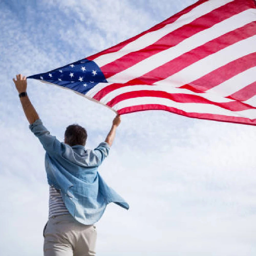 Us Flag 90X150cm High Quality Printed Polyester Stars And Stripes