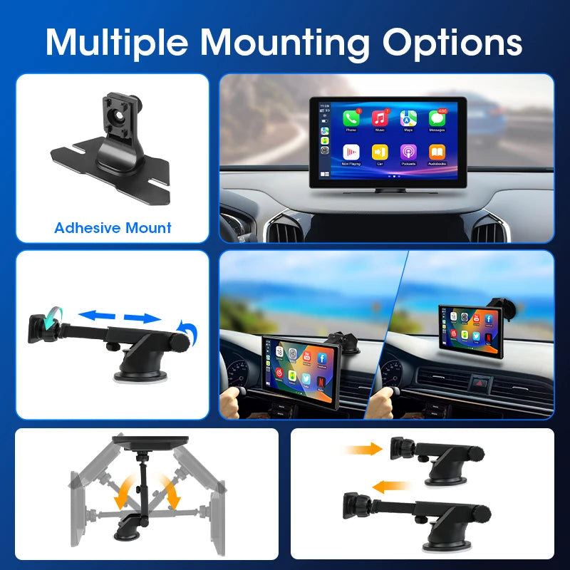 7/10 inch Carplay Car Smart Screen Multimedia Video player Wireless