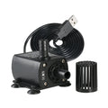 USB DC5V Ultra-quiet Mini Brushless Water Pump Waterproof Submersible Fountain Aquarium Circulating 250L/H Lift 200cm