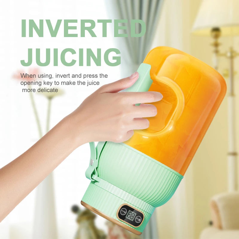 1000ML Portable Juicer Blender Fruit Juicer USB Charging