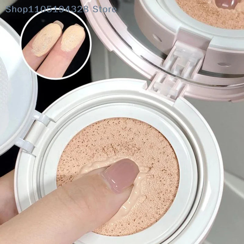 [MP]Cappuvini Moisturizing Air Cushion Cream Light Waterproof Natural Liquid Foundation Brightens Skin Tone Air Cushion BB Cream